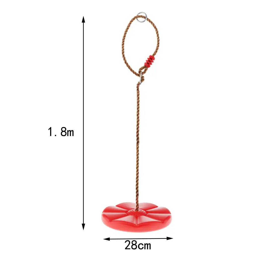 

Plastic Kid's Monkey Disc Swing Seat Playground Swingset Accs Game Playing