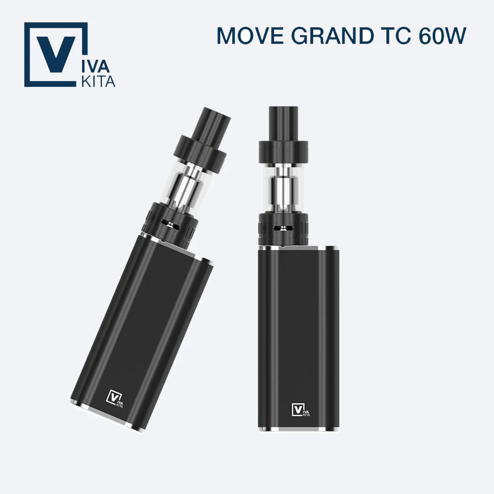 Подарки! электронная сигарета испаритель Move Grand TC60 комплект с 1900 мАч встроенный