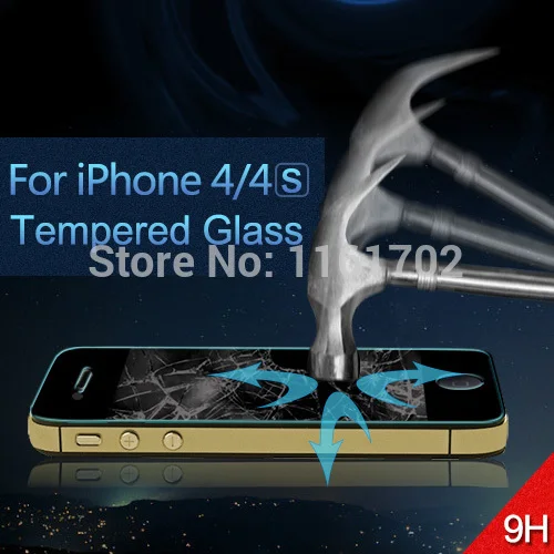 Новинка 0 3 мм 2.5D ультратонкое закаленное стекло премиум-класса для iPhone 4 4s
