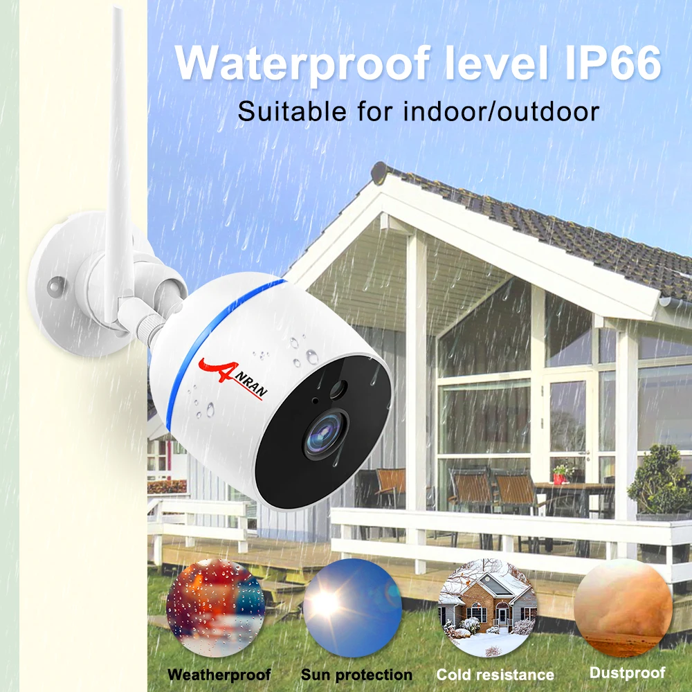 Ip-камера, Wifi, уличная, водонепроницаемая, HD камера безопасности, беспроводная, 1080 P, ночное видение, камера наблюдения, CCTV, Onvif совместима
