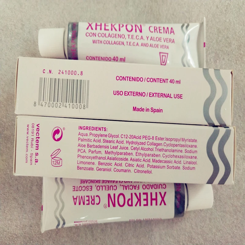 40 мл Анти Старение Отбеливание Коллаген для ухода за кожей лица шеи крем от