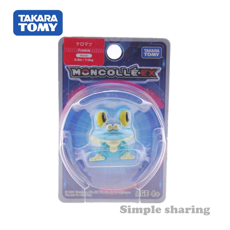Фигурки покемонов Takara Tomy коллекция подлинных монстров EX аниме солнце и луна