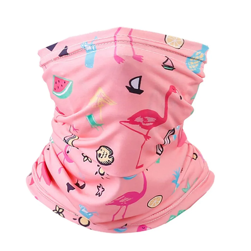 Детская маска с принтом Многофункциональная Защита шеи ветрозащитная и