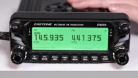 zastone d9000 50w car walkie talkie 50km uhf vhf mobile radio transceiver not include antenna
