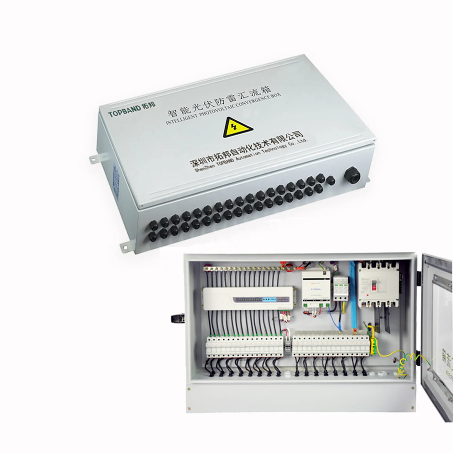 

Intelligent PV Solar Smart Monitoring 20 strings Combiner Box