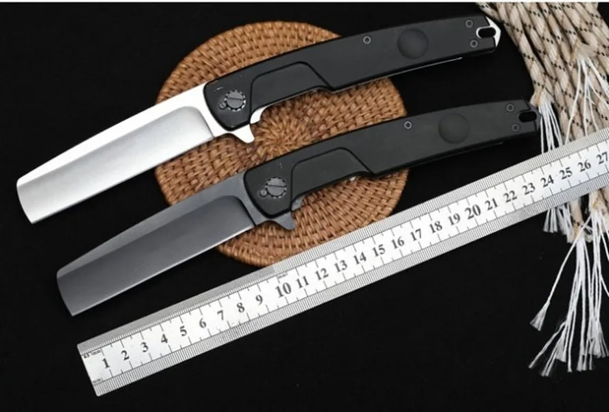 Карманный складной нож Exr T Razor лезвие N690 ручка из алюминиевого сплава с ЧПУ