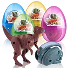 Дети Динозавр яйцо игрушки модель деформированное яйцо динозавров игрушки для детей Коллекция 1 шт пасхальные яйца сюрприз случайный цвет подарок