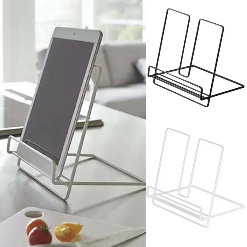 Настольный книжный стеллаж железная треугольная книжная полка полка-органайзер