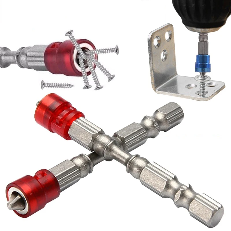 Магнитная насадка для отвертки 65 мм противоскользящая Шестигранная PH2