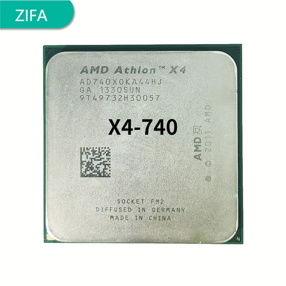 

AMD Athlon X4 740 3.2G 65W Quad-Core CPU Processor AD740XOKA44HJ Socket FM2