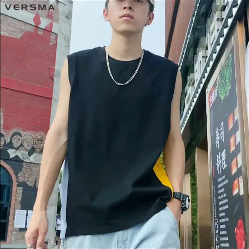 Майка-топ мужская летняя Спортивная без рукавов для бодибилдинга | Мужская