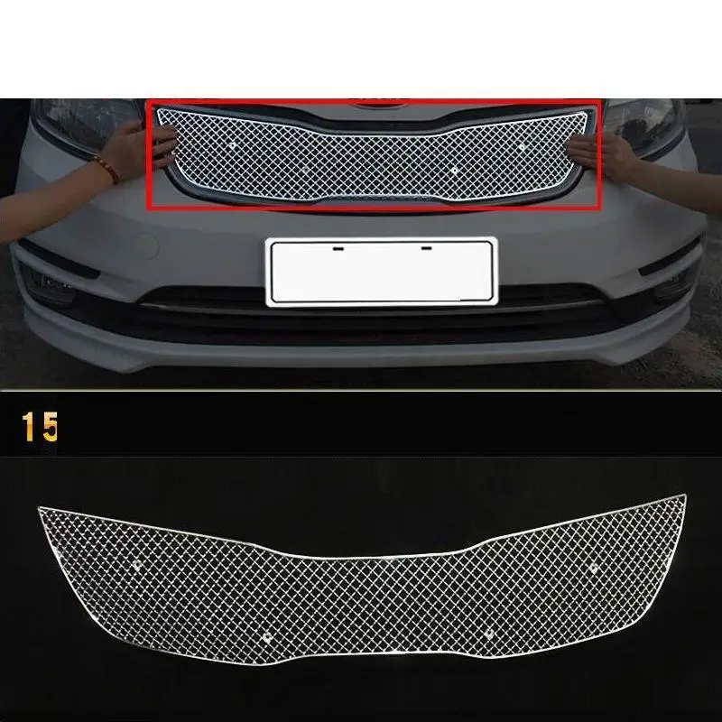 Авто хром Модифицированная декоративная решетка внешняя модификация отделка