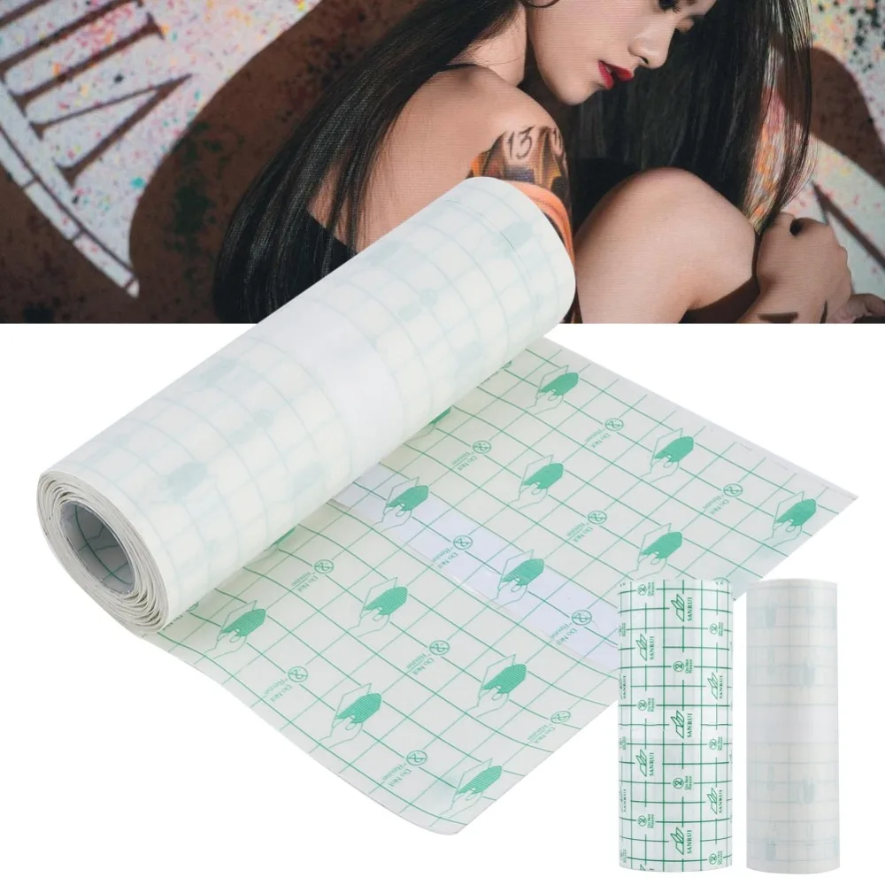 

5M 10M Protective Breathable Tattoo Film After Care Tattoo Sticker Solution For Film Tattoo Protective Tattoo Supplies Accessory