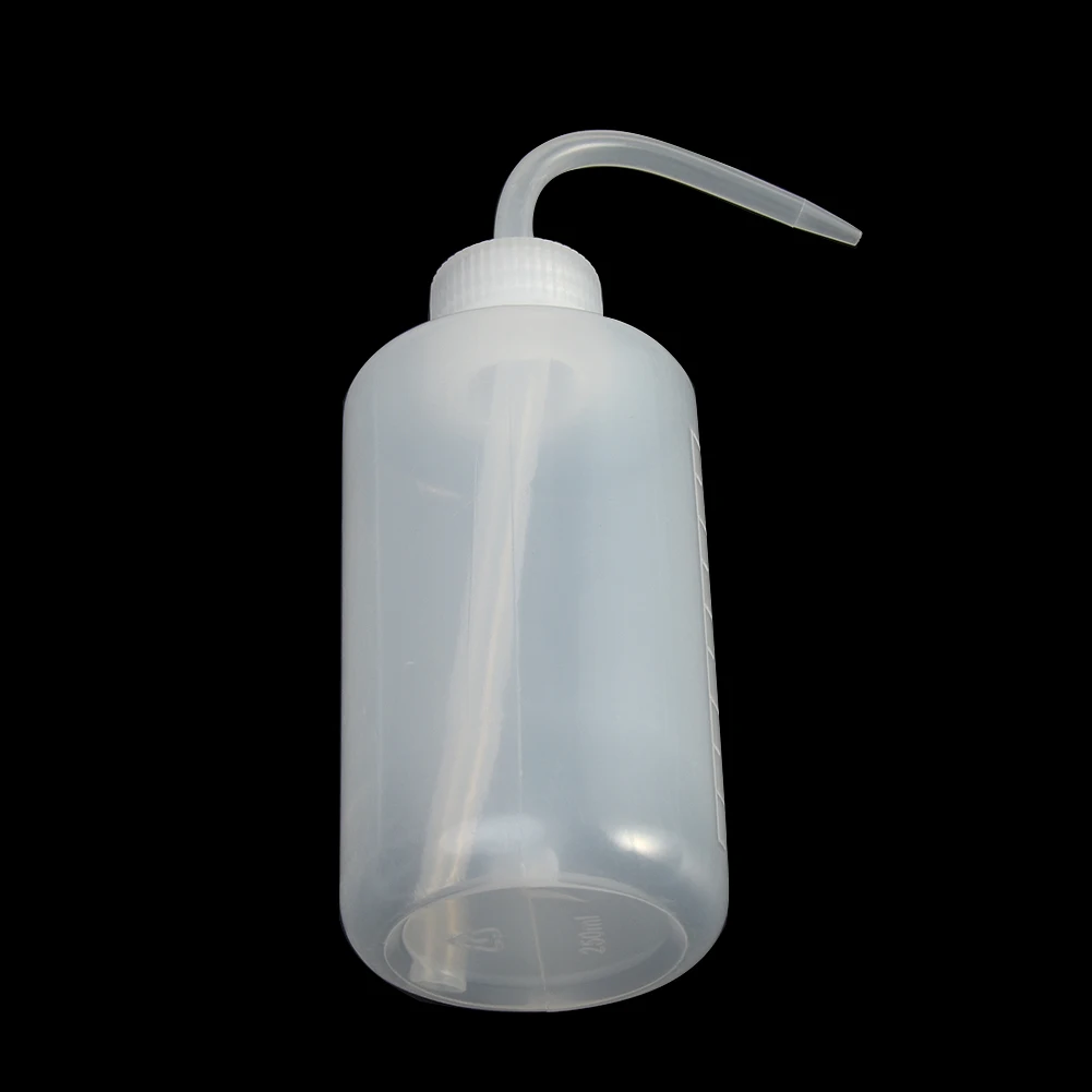 

250 / 500ml Diffuser Dispenser Durable Eco-friendly Curved Mouth Watering Tools White Plastic Portable Practical Squeeze Bottle