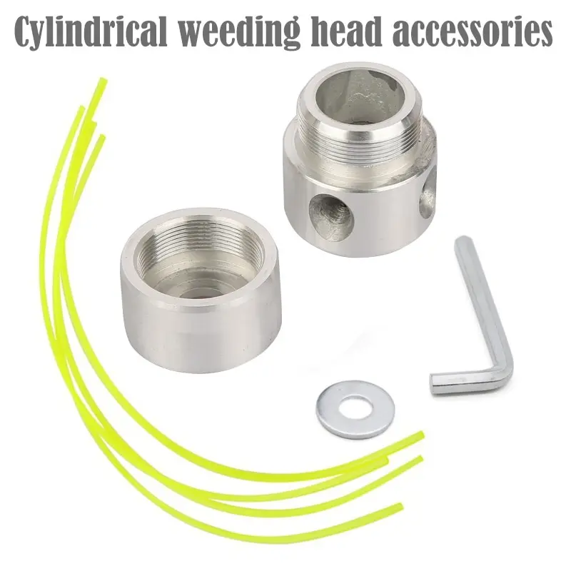 

Grass Trimmer Head Steel Wire Trimming Head Rusting Brush Cutter Dust Removal Weeding Plate Mower Wire Weeding Head Lawn Mower