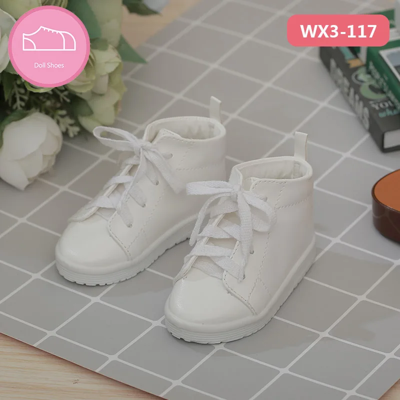 Новые ботинки bjd 1/3 для кукол Longhun72 и Spirit 70 повседневные белые высотой около 9 3