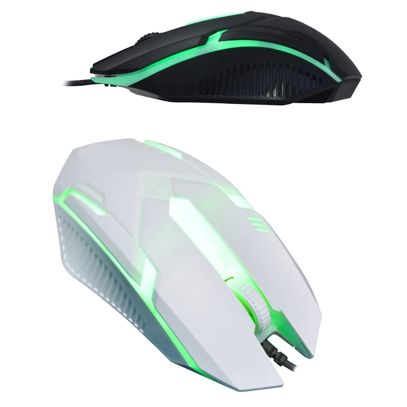 

Portable USB Optical Gaming Wired Mouse Ergonomic Design with 1200 DPI Wired Computer Mouse for Office Home School