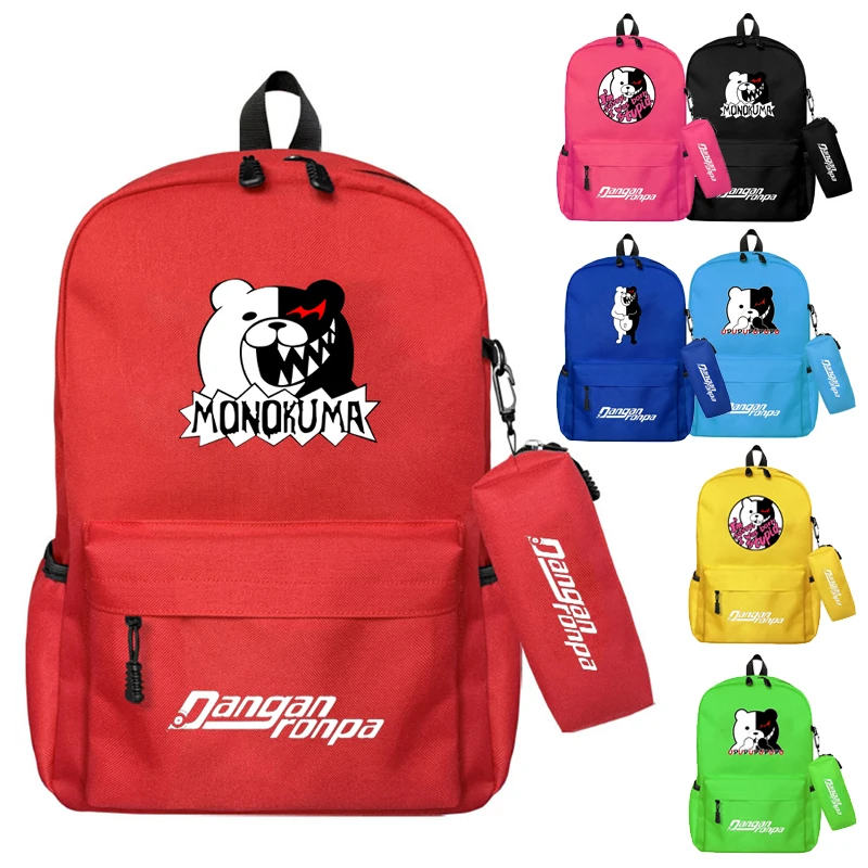 

Anime Game Backpack 2Pcs Teenagers Backpack Rucksack for School Boys Girls Rucksack Junko Laptop Men Women Travel Bag Mochilas