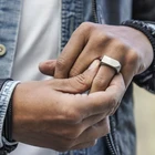Мужское кольцо с плоским верхом, оксидированная стрелка, нержавеющая сталь, винтажные мужские ювелирные аксессуары
