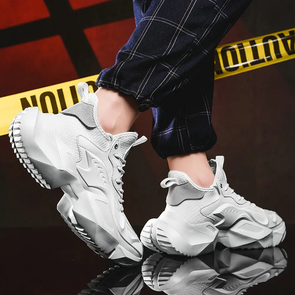 

Newbeads Men's Sneakers Running Shoes Basketball Shoes Sports Trainer Shoes Casual Outdoor Breathable Anti Skid Shock Absorption