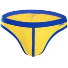 Новые мужские трусы, нижнее белье, мужские сетчатые трусы, мужские Трусы-слипы