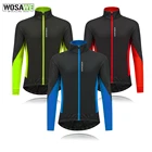 Женская зимняя теплая ветрозащитная велосипедная куртка WOSAWE, ветровка для горных велосипедов, водоотталкивающая одежда для горных велосипедов