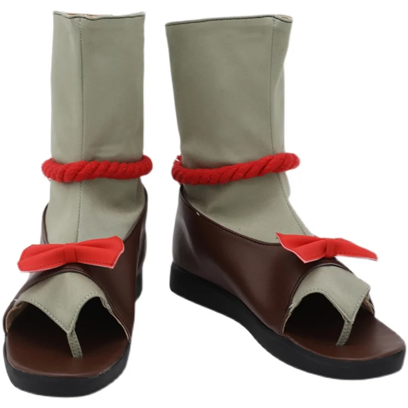 Обувь для косплея Monster Hunter Rise из полыни ботинки аксессуары костюма изготовленные