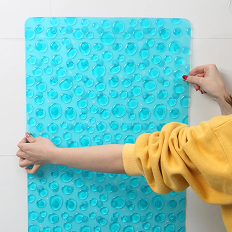 Большой сильный всасывающий коврик для ванной нескользящий душа ПВХ массаж