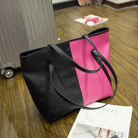 new women fashion handbag ladies casual travel shoping totes bag high capacity pu leather shoulder bag tablet cosmetics oganizer
