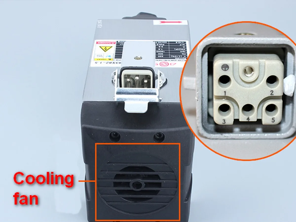 1 5 кВт шпиндель с воздушным охлаждением ER20 18000 об/мин 93*82 мм AC220V/380 В Высокая