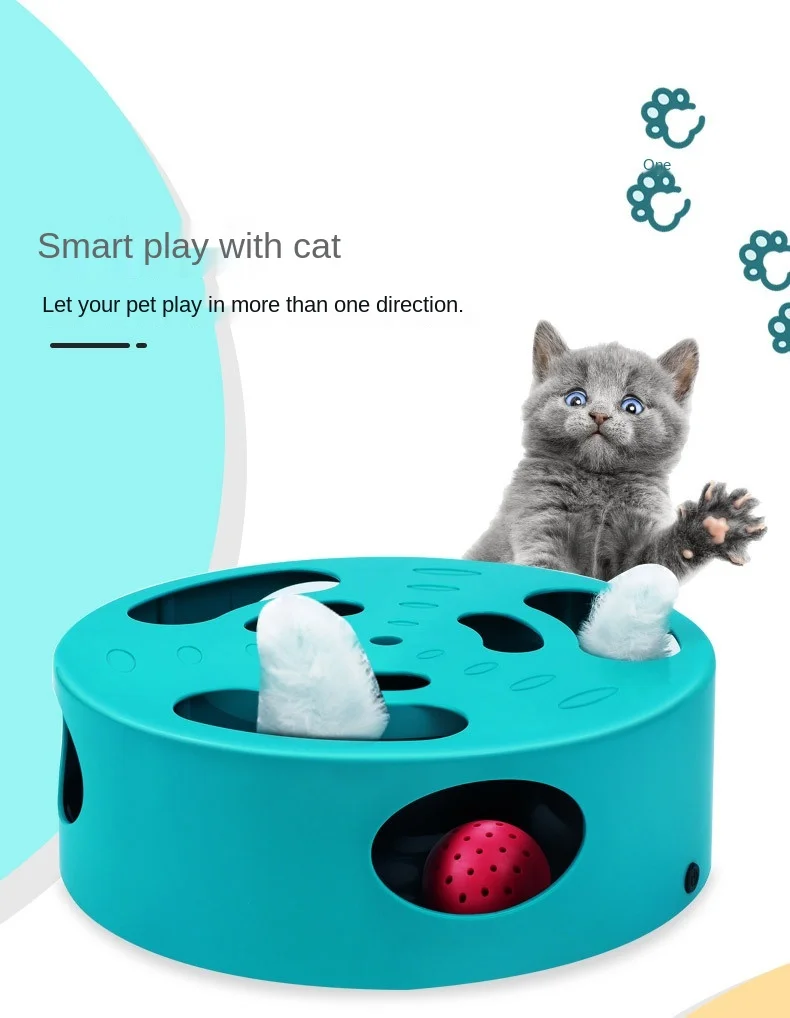 Интерактивный Лабиринт для кошек и охоты с USB-зарядкой | Дом сад
