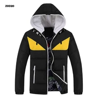 new fashion winter jacket men warm cotton padded parkas hombre invierno plus size mens casual hooded jackets