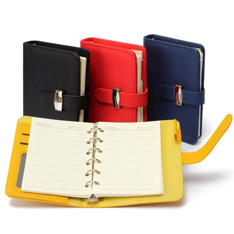 Мини журналы из искусственной кожи A7 личный карман маленькие офисные подарки