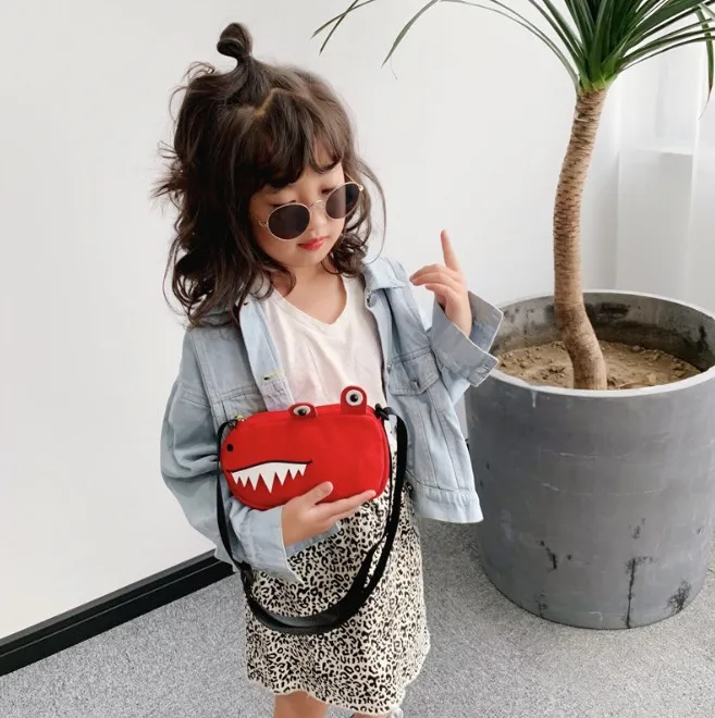 Детские поясные сумки с объемным рисунком динозавра нагрудные для мальчиков и