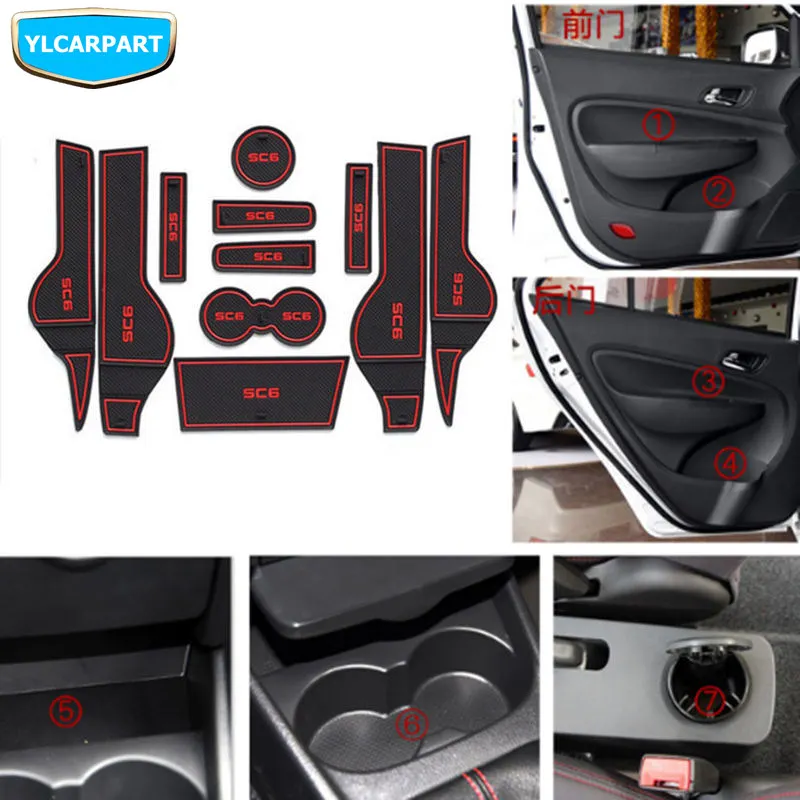 Для Geely GC6 коврик для паза двери автомобиля | Автомобили и мотоциклы