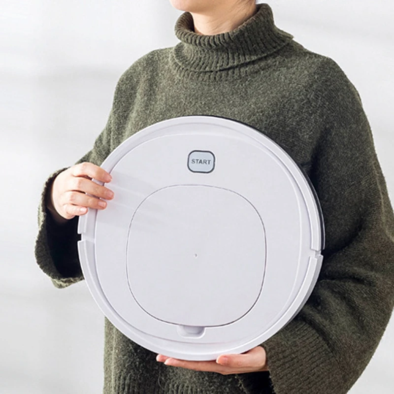 

Robot Vacuum Cleaner Multifunctional Smart Floor er , 3-In-1 Auto Rechargeable Dry Wet ing Cleaner for Home