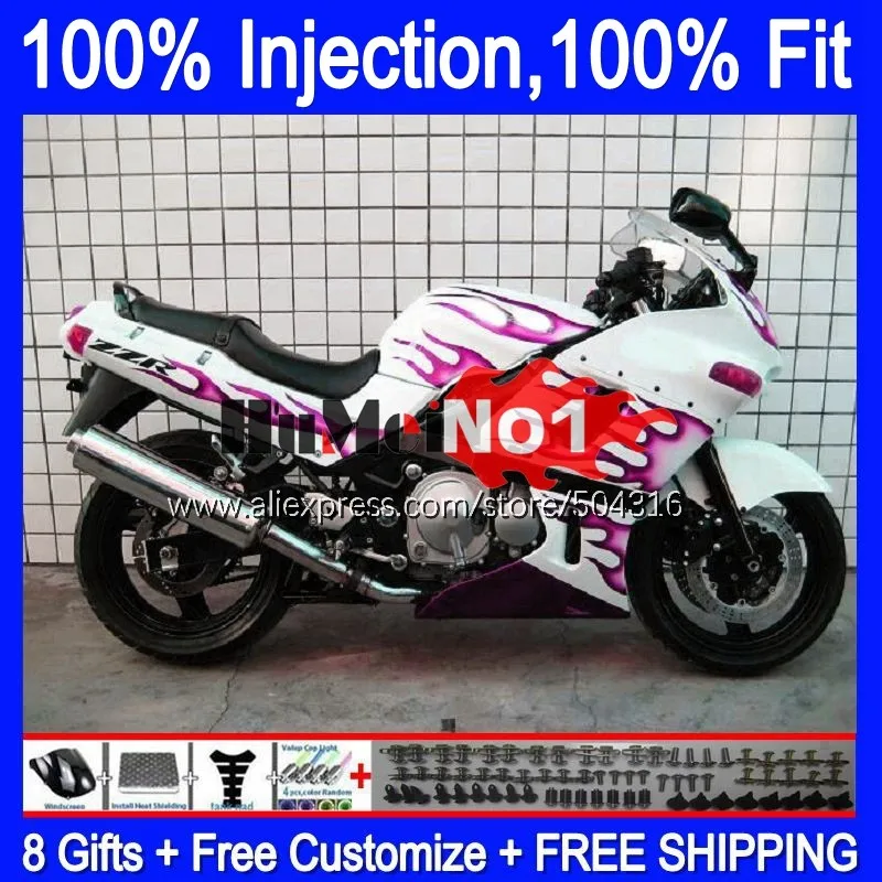 

Injection For KAWASAKI ZZR400 2000 2001 2002 2003 2005 2006 2007 112MC.177 rose flames ZZR-400 ZZR 400 02 03 04 05 06 07 Fairing