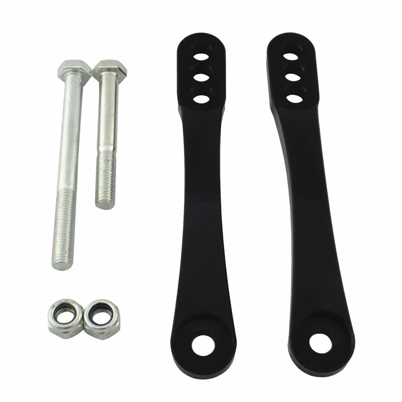 Rear Arm Suspension Cushion Connecting Linkage Drop Link Lowering Kit 4&quot For KAWASAKI Ninja ZX-14 ZX14R ZX-14R ZZR1400 2006-2020 |