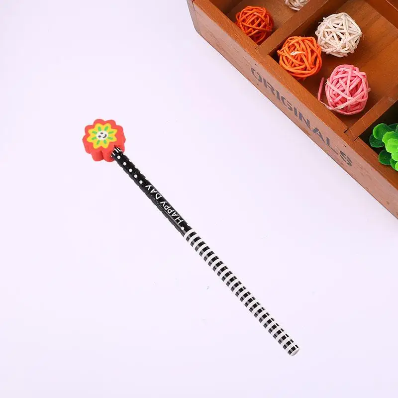 

Paint Pen with Eraser Pencils Students Sketch Pen Cartoon HB Stationery