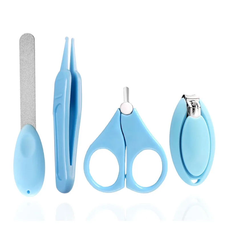 Уход за ребенком набор из 4 предметов ножниц для новорожденных машинка стрижки