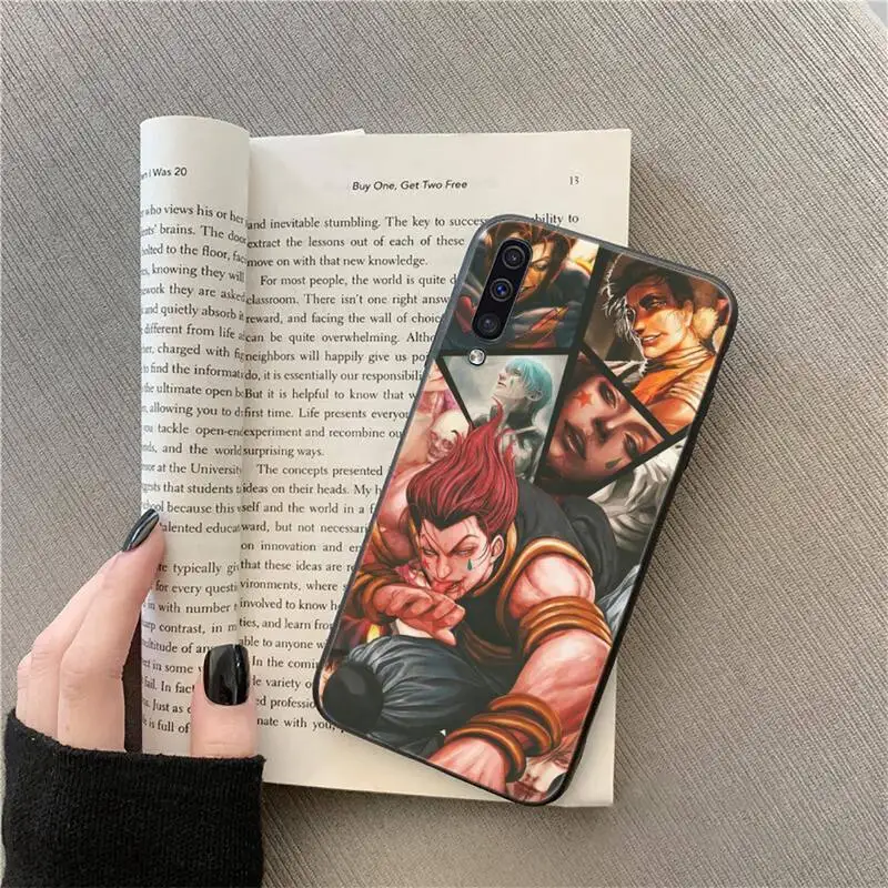 

hunter anime Phone Case For Samsung A20 A30 30s A40 A7 2018 J2 J7 prime J4 Plus S5 Note 9 10 Plus