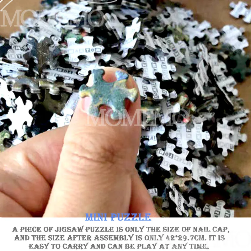1000 шт. бумажные мини пазлы для взрослых шт.|Пазлы| |