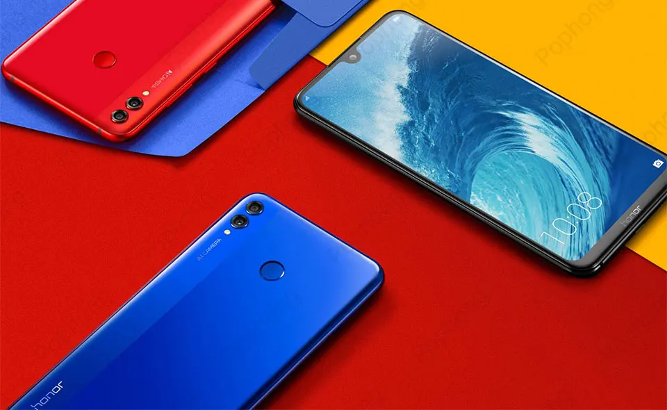 HONOR 8X Max, мобильный телефон, 6 ГБ, 64 ГБ, Восьмиядерный процессор Snapdragon 660, 7,12 дюймов, большой экран, OTA, обновление, Android 8,1, 5000 мАч