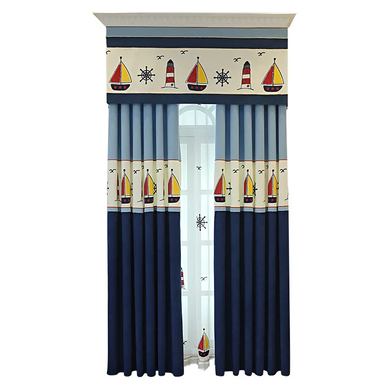 Новинка 2019 занавеска для детской комнаты в средиземноморском стиле плавающее