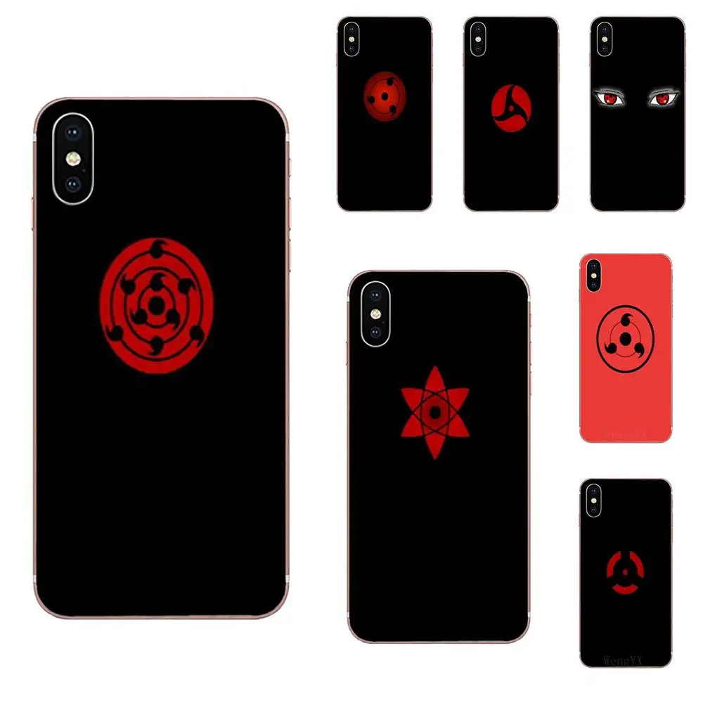 Модный чехол из ТПУ для Apple iPhone 4 4S 5 5C 5S SE SE2 6 6S 7 8 11 Plus Pro X XS Max XR черный японский аниме