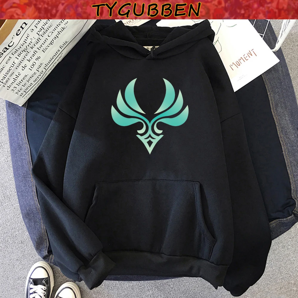 

Толстовка Genshin Impact, Женская/Мужская Уличная одежда, Женская Толстовка Оверсайз, свитшоты, зимняя Толстовка в стиле Харадзюку Y2k, пуловер, жен...