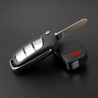 3 кнопки Автомобильный откидной дистанционный ключ 433 МГц с чипом ID46 для JAC Refine T5 T6 S3 S5 автомобильный брелок дистанционный ключ