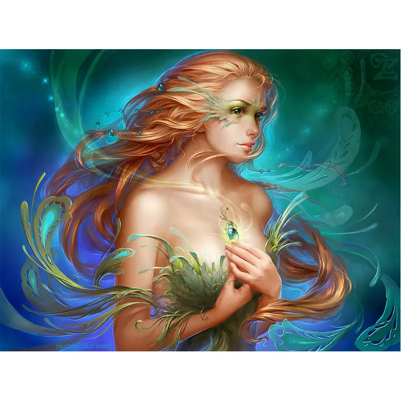 Набор для рукоделия алмазная вышивка феникс фея крестиком рождественский