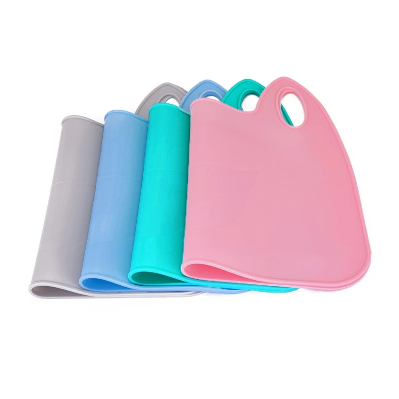 Легко очищающие силиконовые подставки ableware Pad в форме лисы Детские термосалфетки