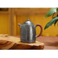 silver pot 999 sterling silver handmade tea set japanese retro teapot kettle home tea ceremony kungfu tea set 160ml
